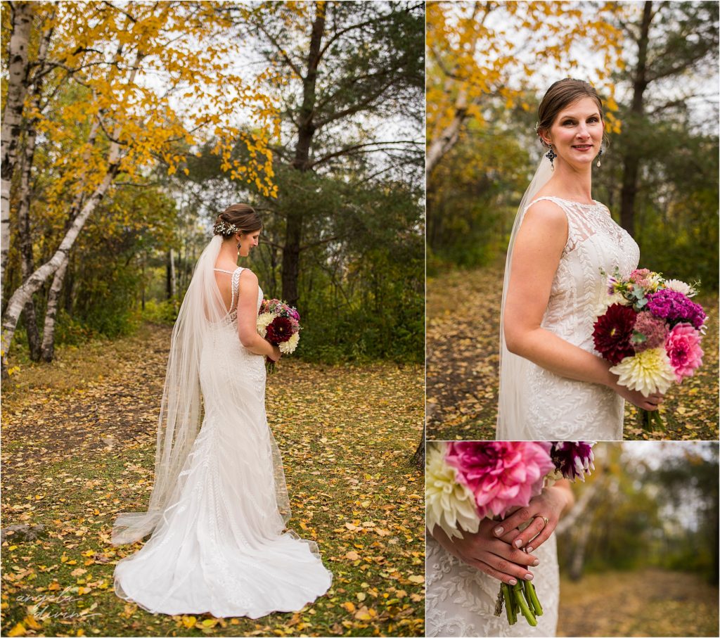 enger park duluth wedding bride