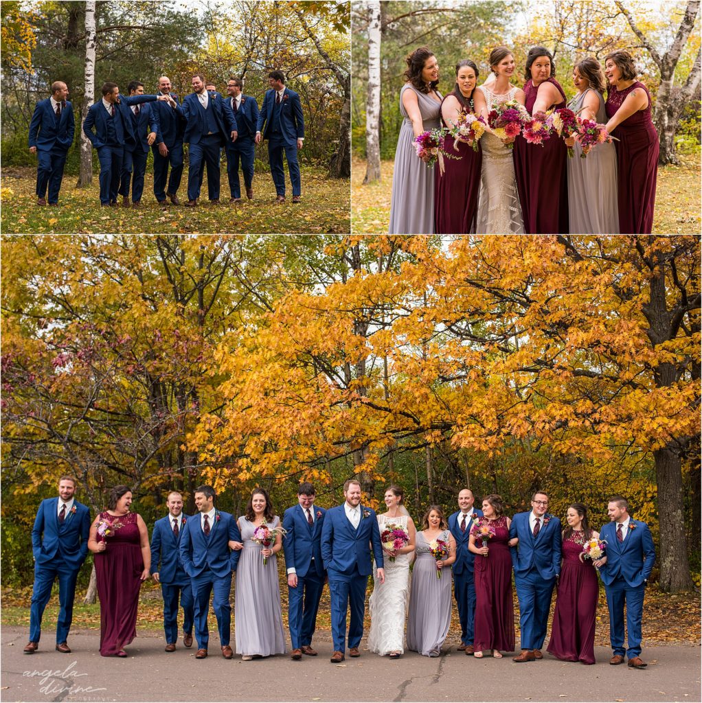 enger park duluth wedding party