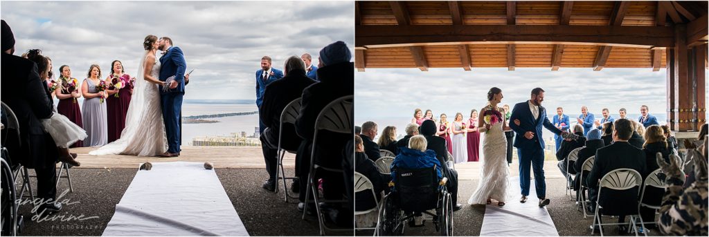 enger park duluth wedding ceremony celebration
