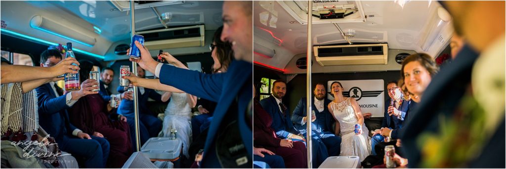 enger park duluth wedding party bus